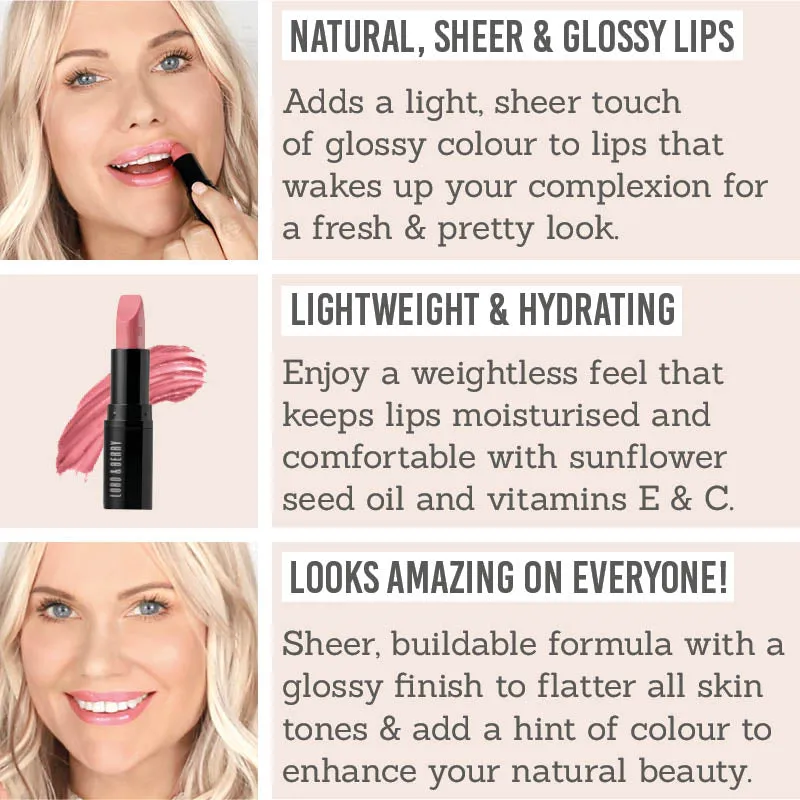 Jamais! Sheer Lipstick in Sweet Talk