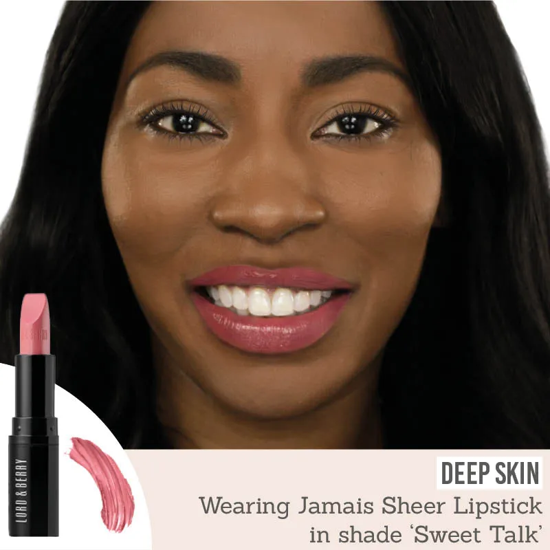 Jamais! Sheer Lipstick in Sweet Talk