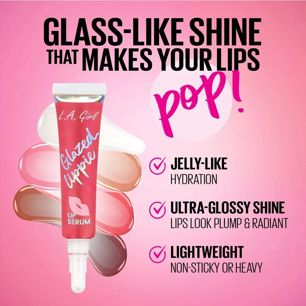 LA Girl Glazed Lippie Lip Serum Juicy 12ml