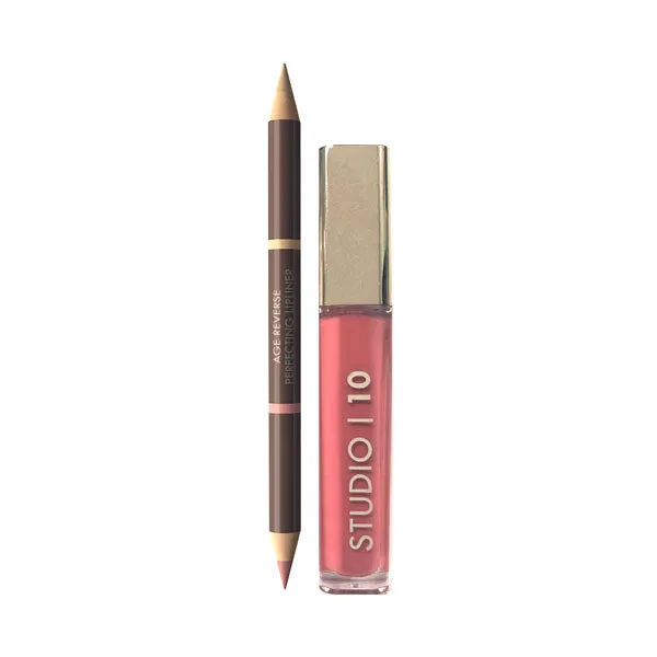 Lip Liner & Plumping Lip Gloss