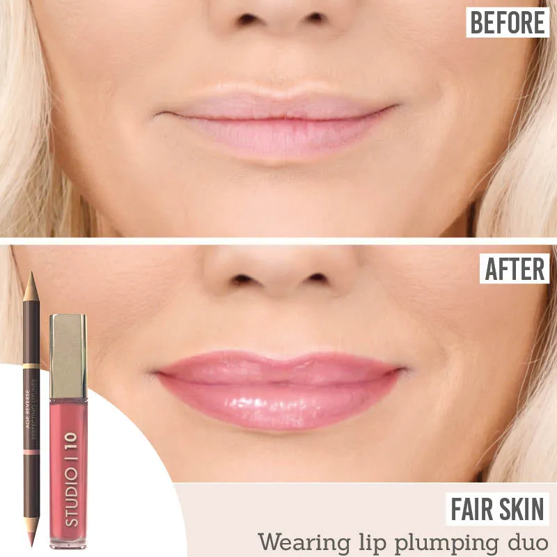 Lip Liner & Plumping Lip Gloss