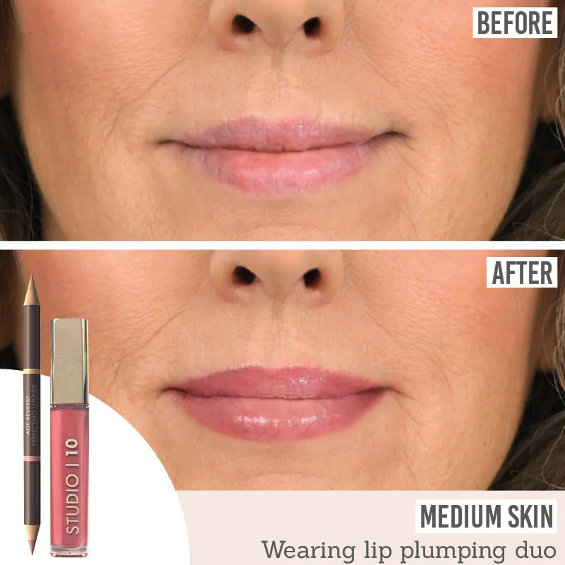 Lip Liner & Plumping Lip Gloss