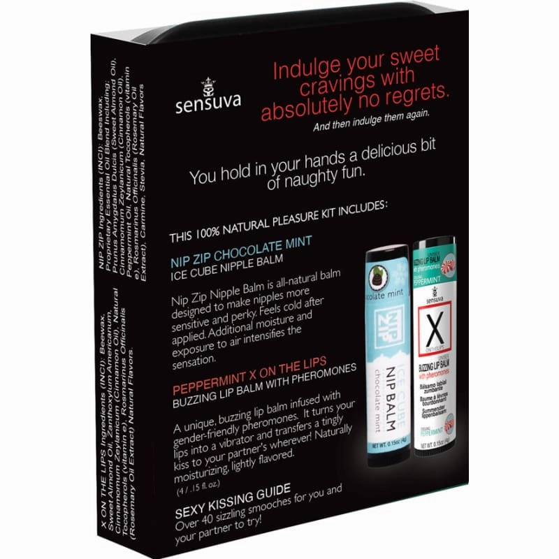 Lips and Nips Pleasure Kit Chocolate/peppermint
