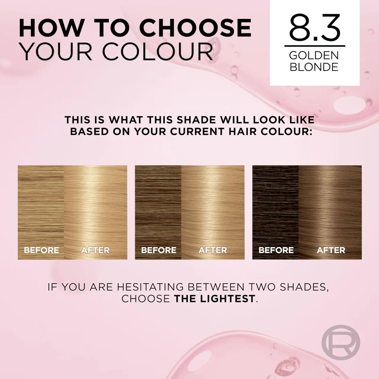 L'Oreal Excellence Creme Hair Colour 8.3 Golden Blonde