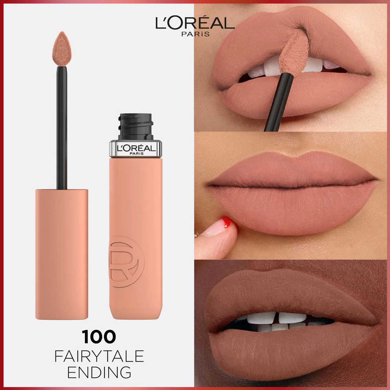 L'Oreal Paris Infallible Matte Resistance Liquid Lipstick 100 Fairytale Ending