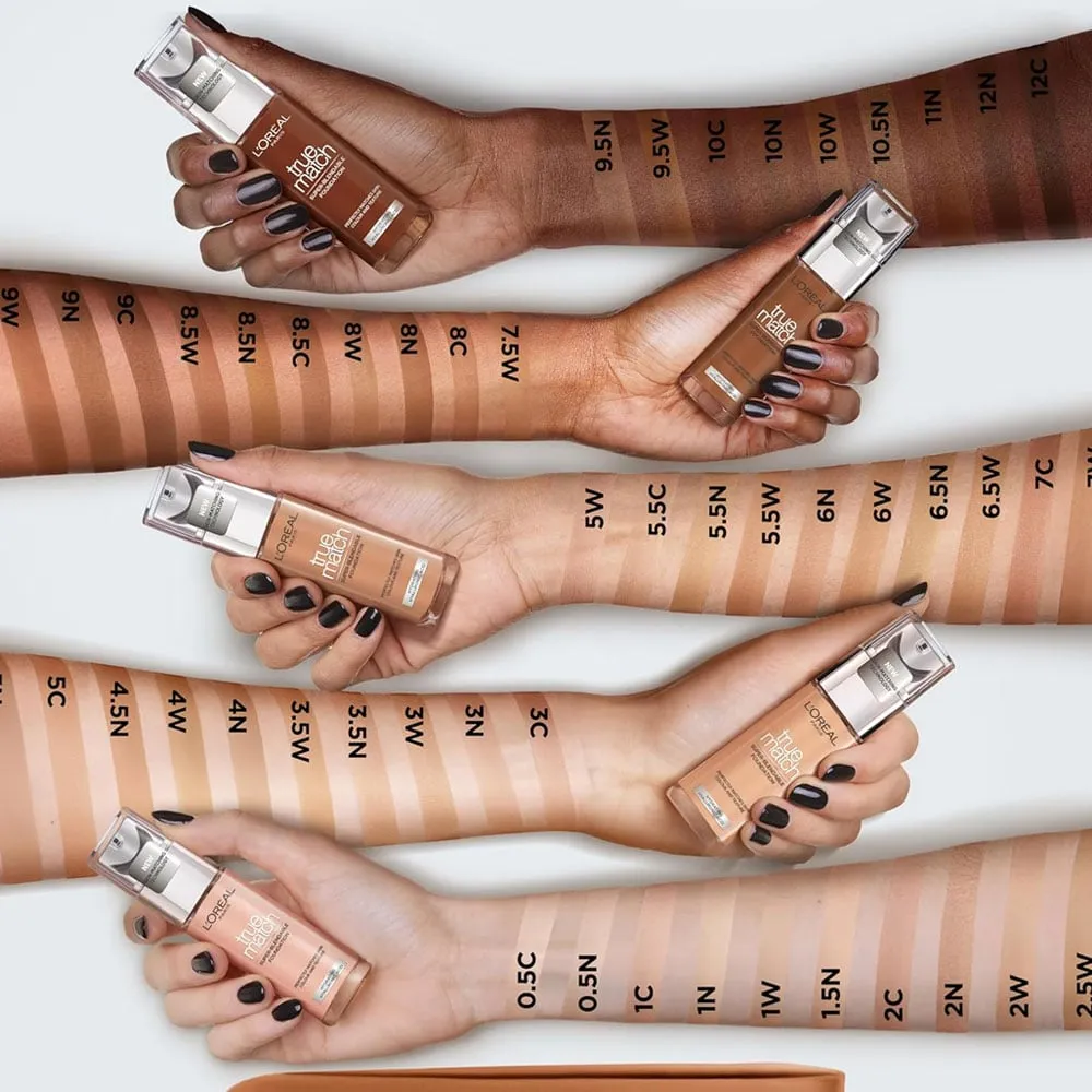 L'Oreal Paris True Match Super Blendable Foundation 2R/2C Rose Vanilla 30ml
