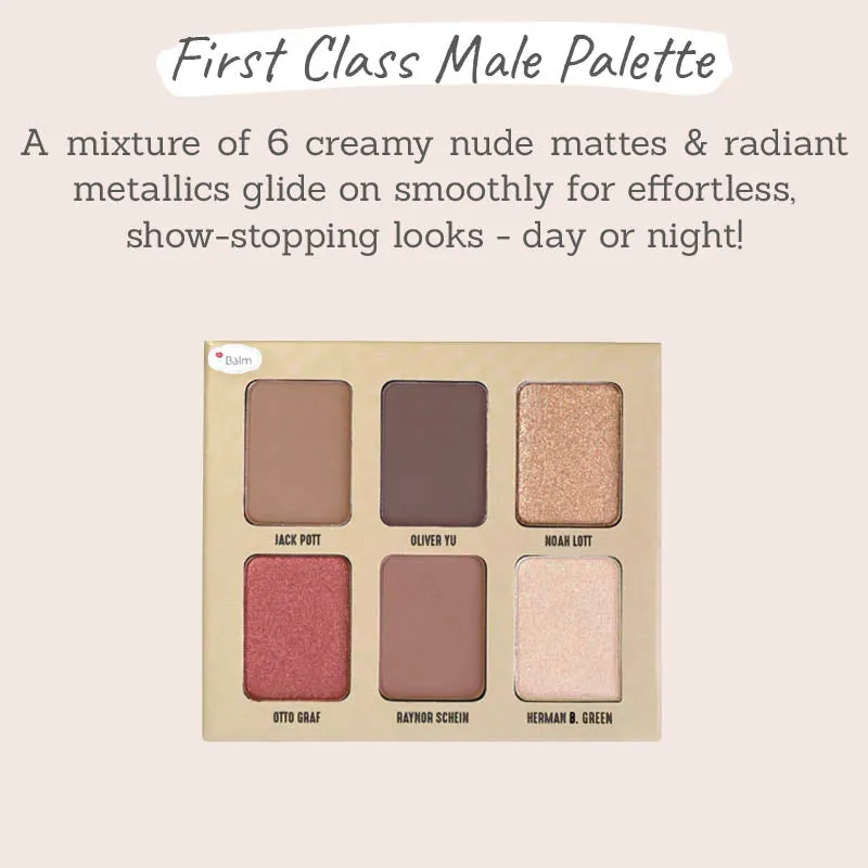 Male Order Eyeshadow Palette in 'First Class Male'