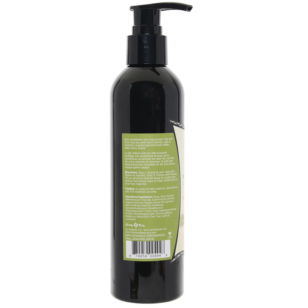 Miracle Oil Tea Tree Shave Cream in 8oz/237ml