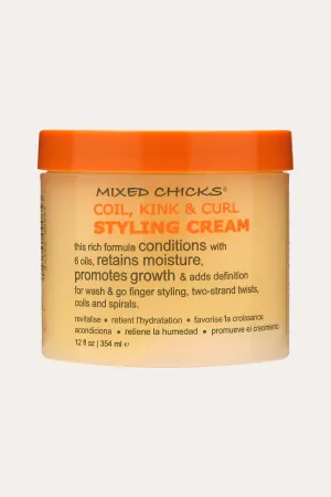 MIXED CHICKS COIL, KINK & CURL STYLING CREAM 12oz