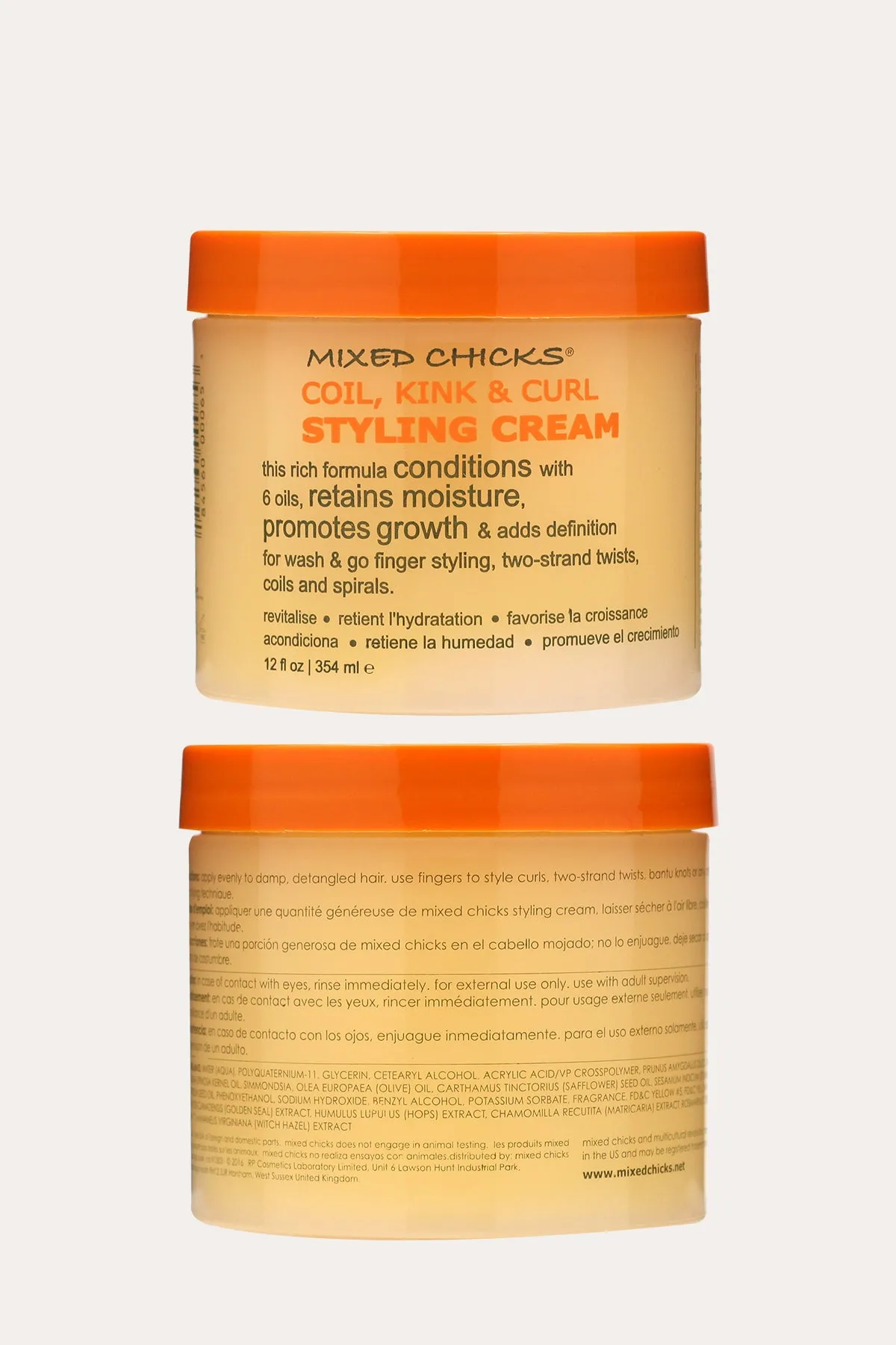 MIXED CHICKS COIL, KINK & CURL STYLING CREAM 12oz