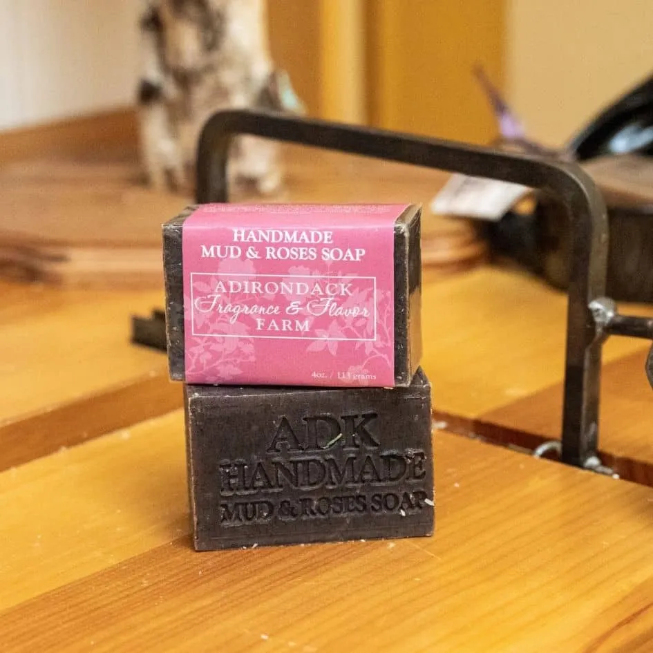 Mud & Rose Soap Bar 4 oz Wrapped