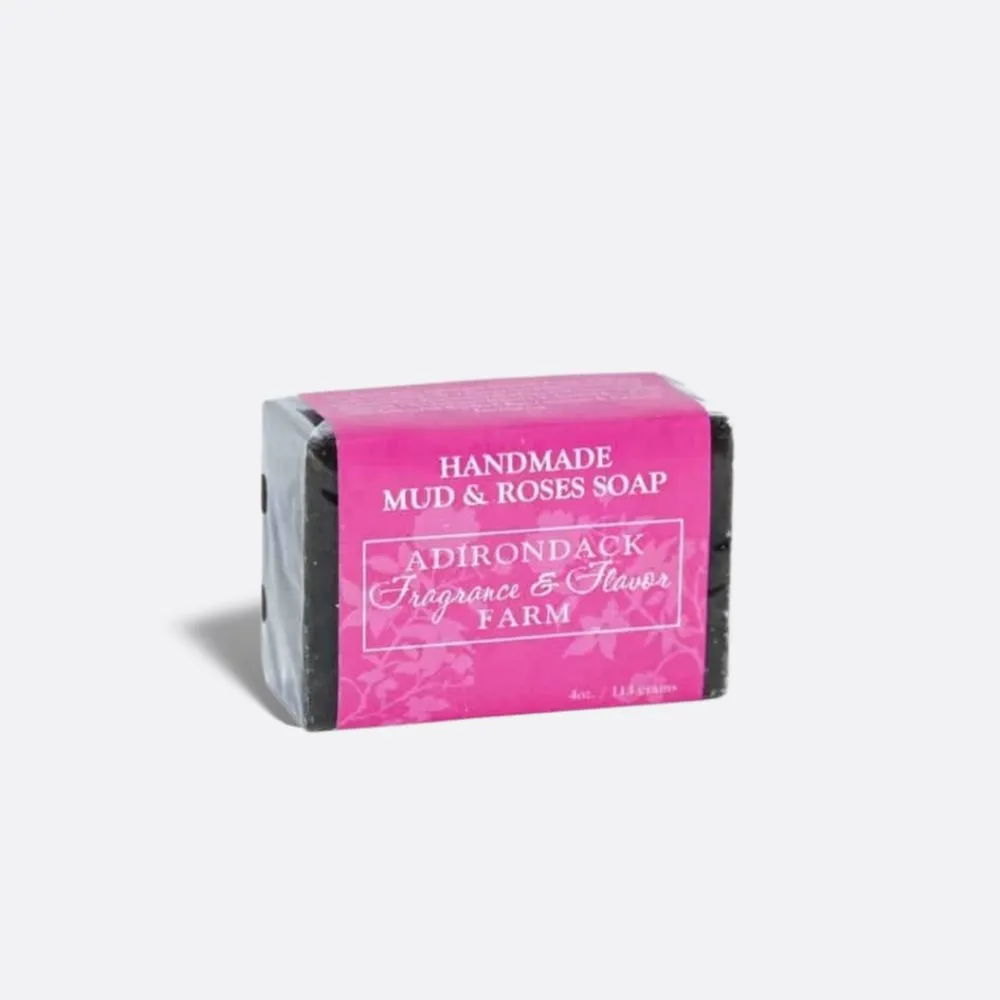 Mud & Rose Soap Bar 4 oz Wrapped