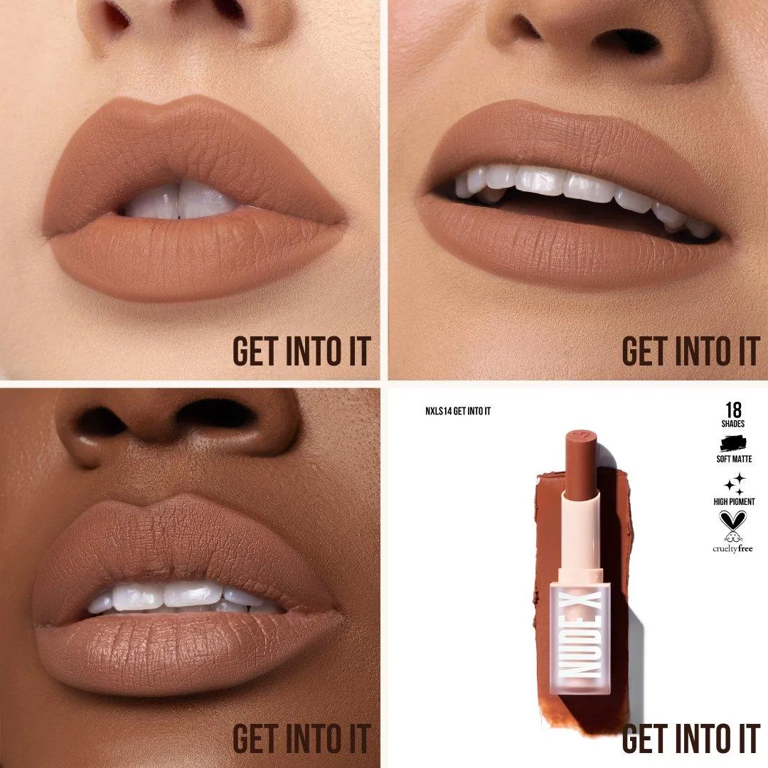 Nude X Soft Matte Lipstick