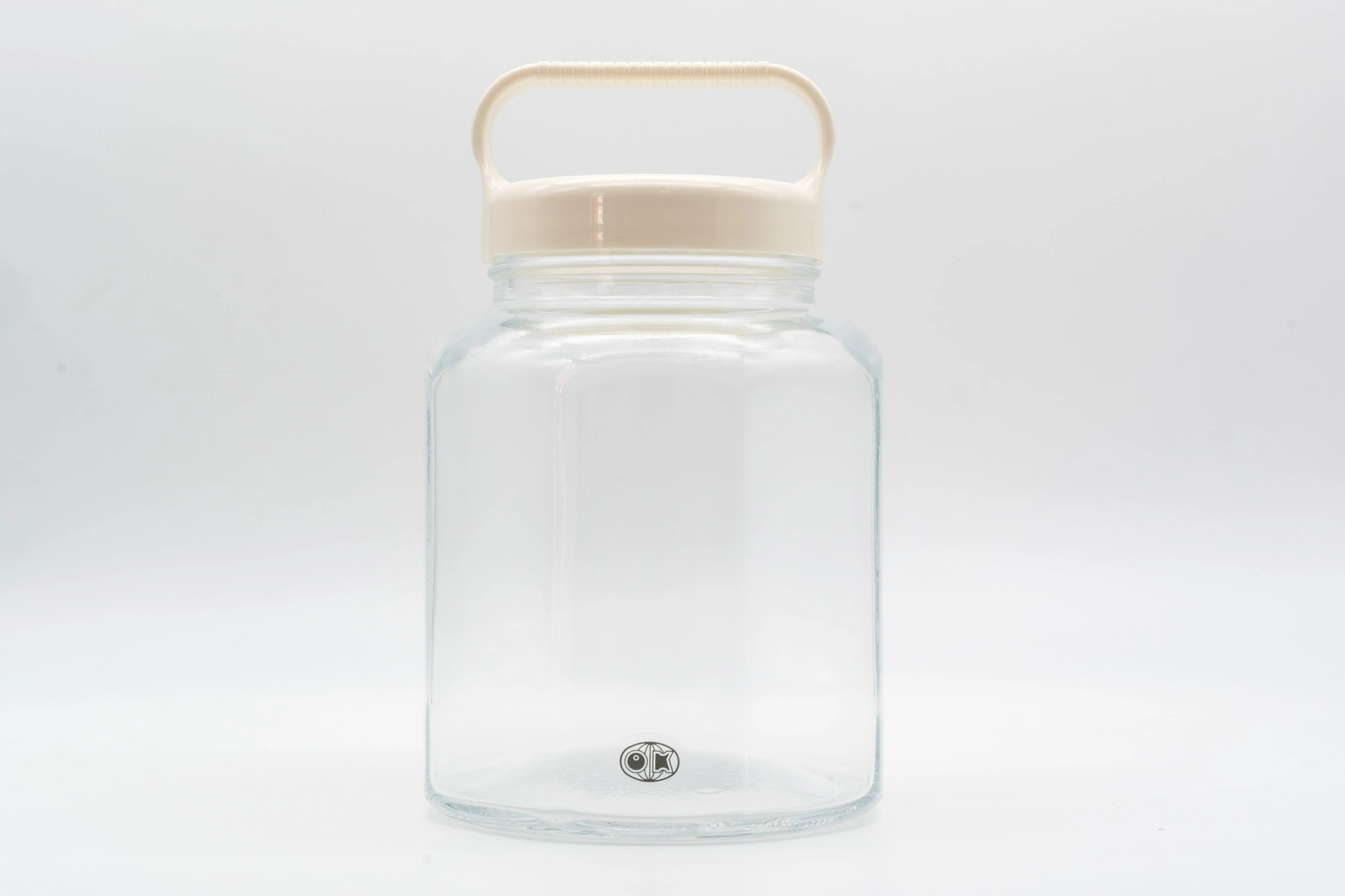 Okawa Glass "Tesage" Hand Bottle