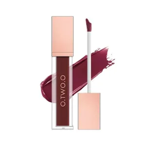 O.TWO.O High Energy Heavy Mist Matte Lip Glaze 06 Liquor Cocoa Red