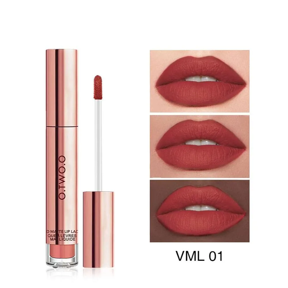 O.TWO.O Liquid Matte Lip Lacquer 01