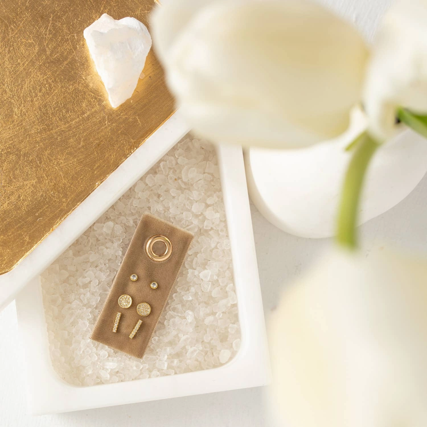 Pave Stud Gift Set