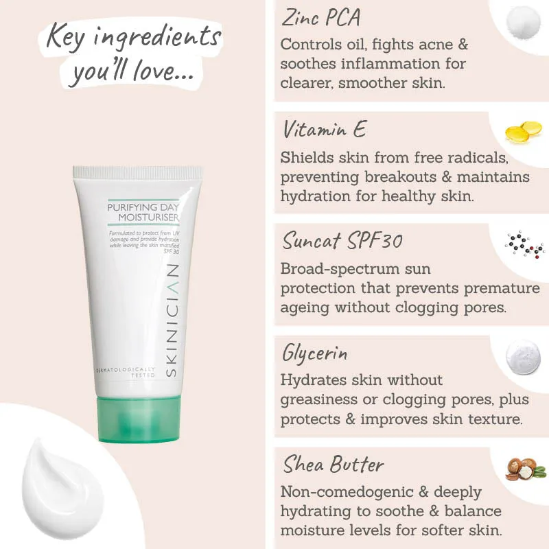 Purifying Day Moisturiser SPF 30