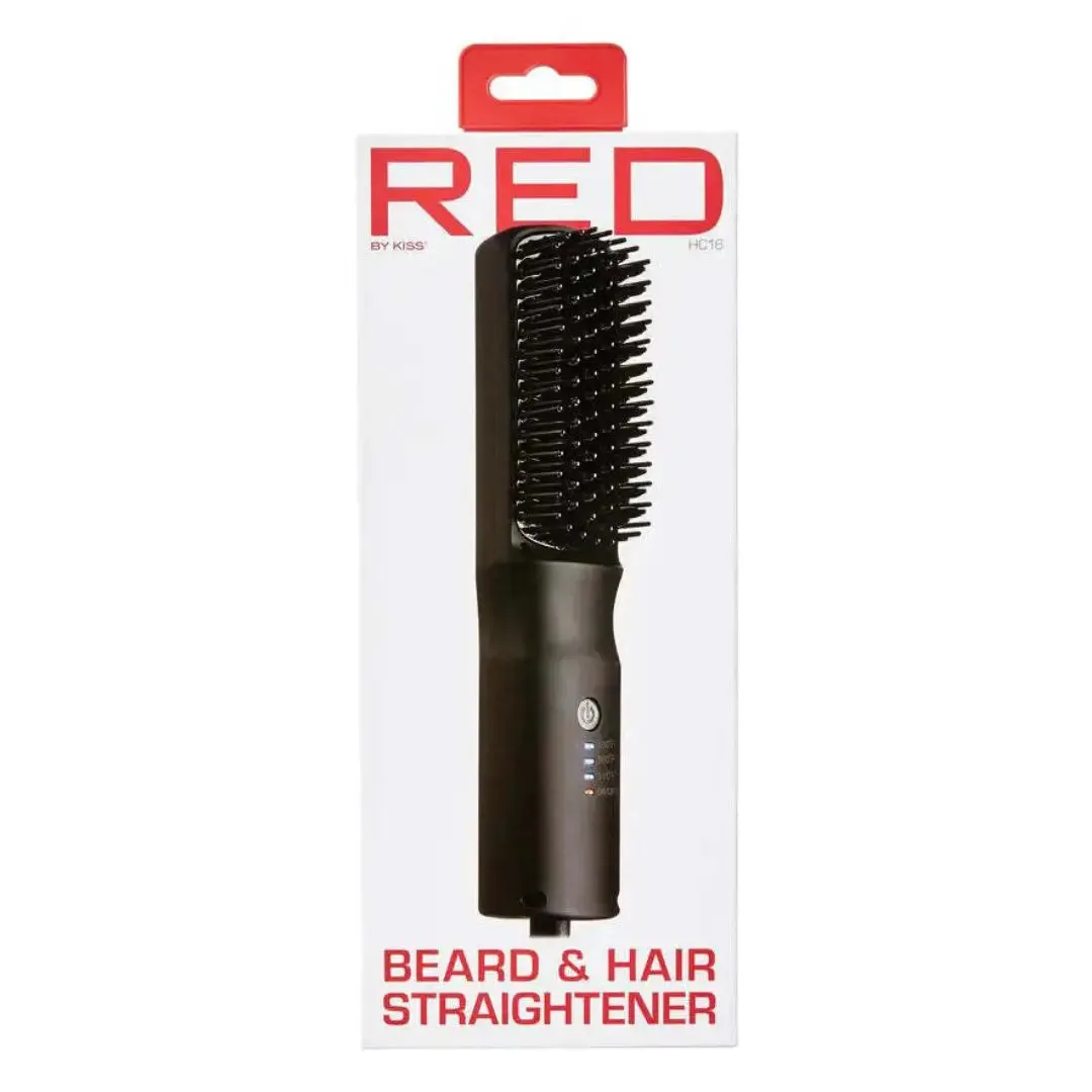 Red by Kiss Beard & Hair Straightener