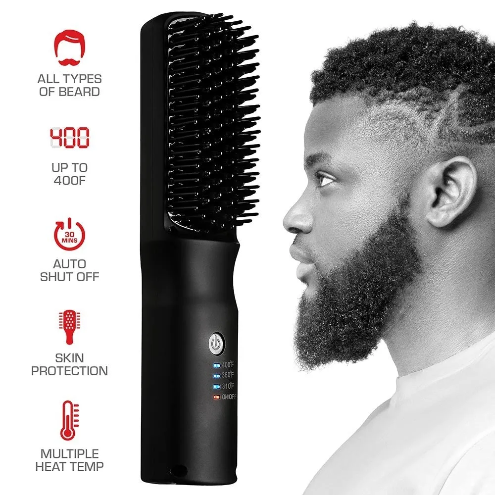Red by Kiss Beard & Hair Straightener