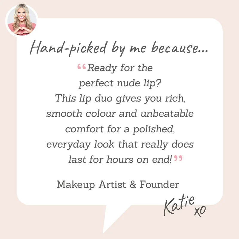 Rose Lip Liner & Bisque Lipstick Duo