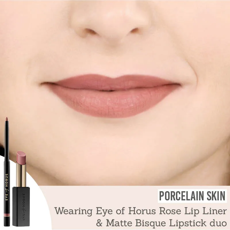 Rose Lip Liner & Bisque Lipstick Duo
