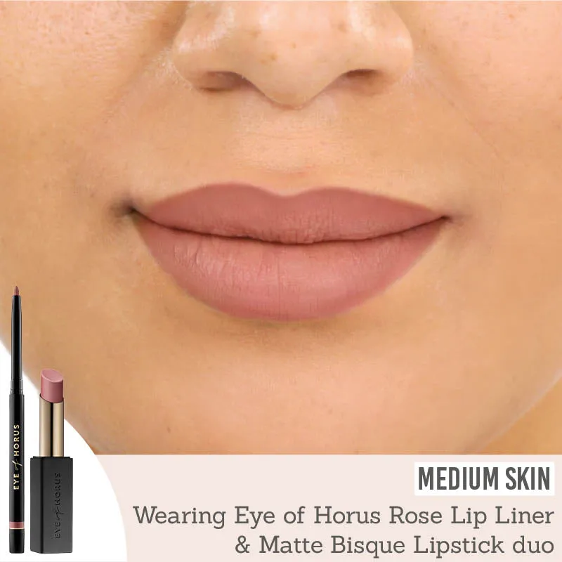 Rose Lip Liner & Bisque Lipstick Duo