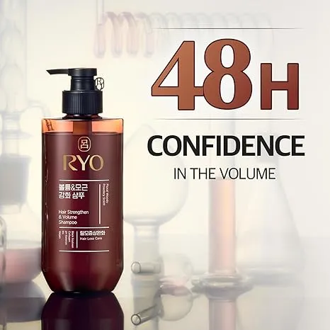 Ryo Black Cloud Volume & Hair Strengthening Shampoo