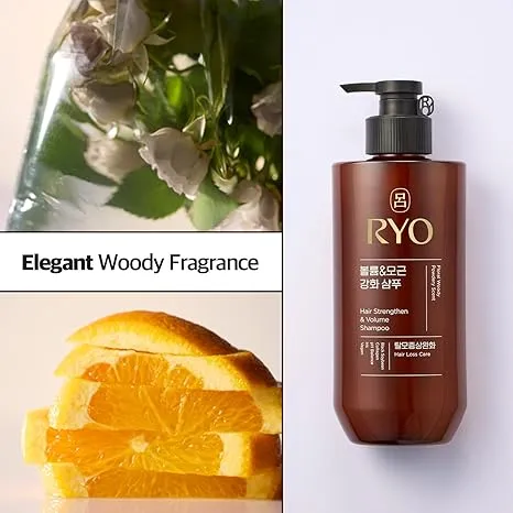Ryo Black Cloud Volume & Hair Strengthening Shampoo