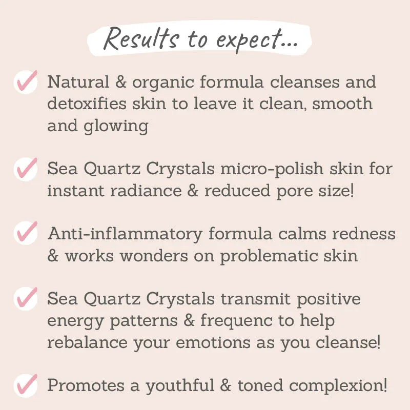 Sea Quartz Crystal Algae Cleanser