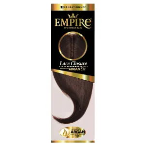 Sensationnel Empire Yaki Human Hair 3-Way Parting Closure - 12