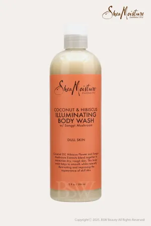 SHEA MOISTURE COCONUT & HIBISCUS BODY WASH 13oz
