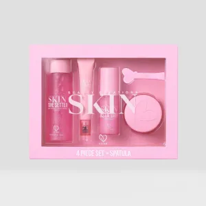 Skin 4 Piece Set with Spatula