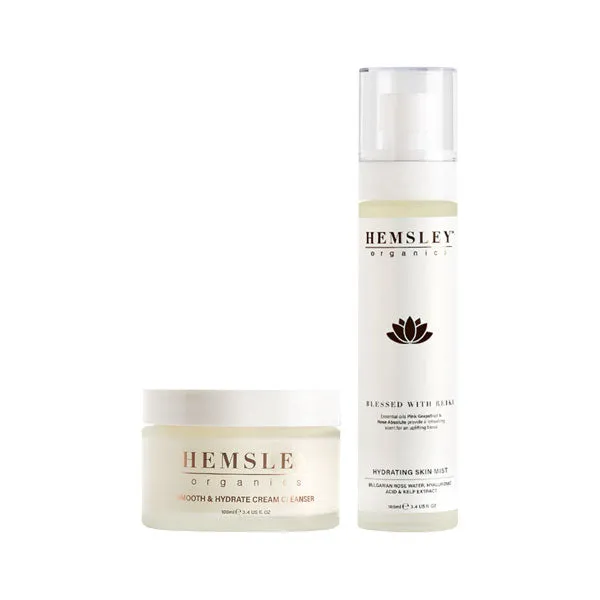 Smooth & Hydrate Cream Cleanser & Hydrating Skin Mist Duo