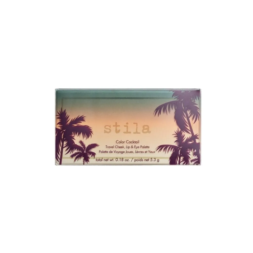 Stila Color Cocktail Travel Cheek, Lip & Eye Palette Tequila Sunrise