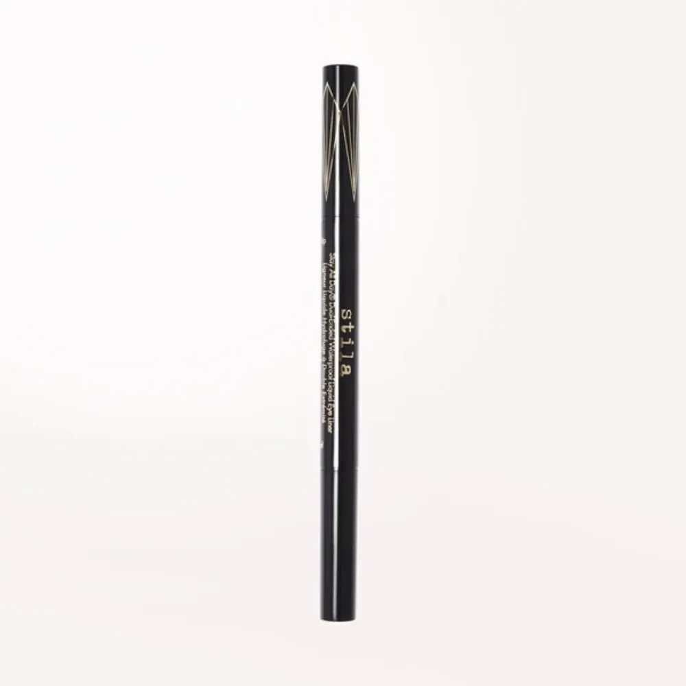Stila Dual Ended Waterproof Liquid Eye Liner Intense Black