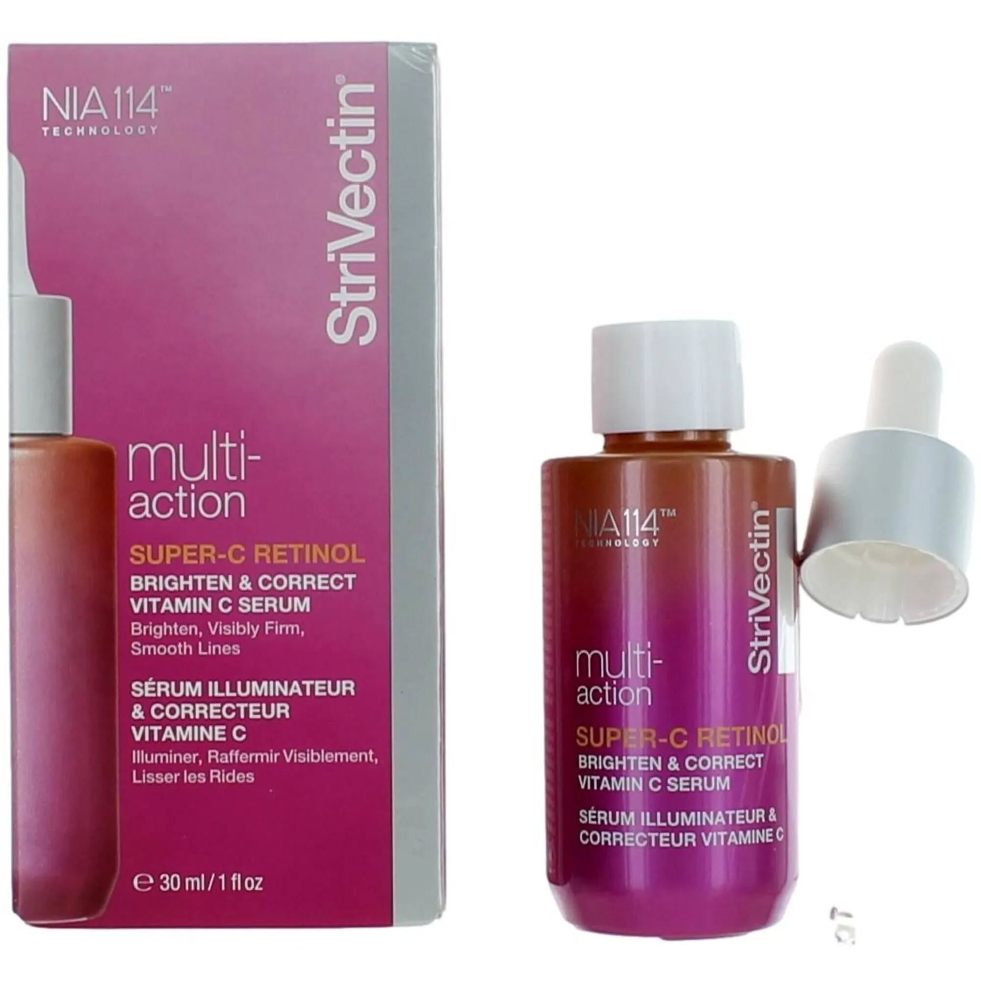 StriVectin Women's Serum - Super-C Retinol Brighten and Correct Vitamin C, 1 oz