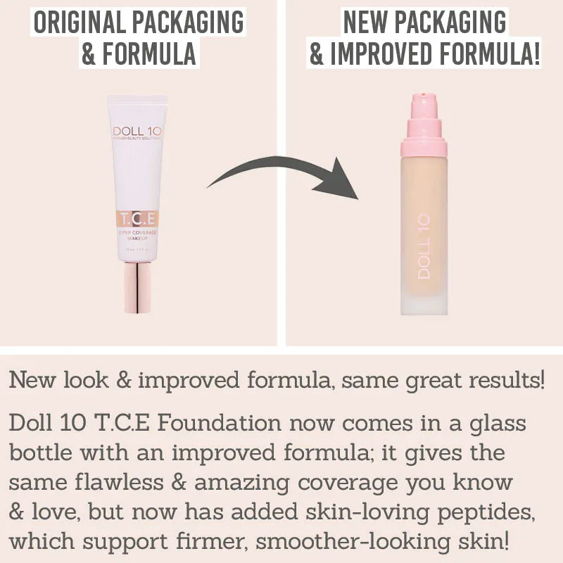 T.C.E Super Coverage Serum Foundation with Peptides