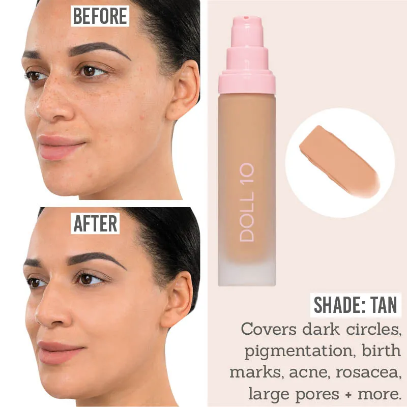 T.C.E Super Coverage Serum Foundation with Peptides