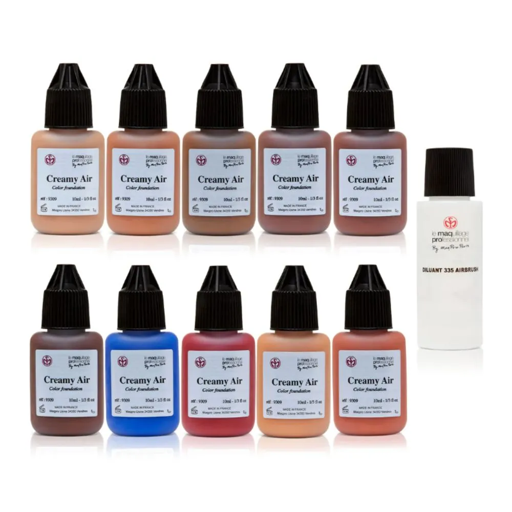 Temptu X Maqpro Creamy Air Corrective Makeup Tattoo Cover Set