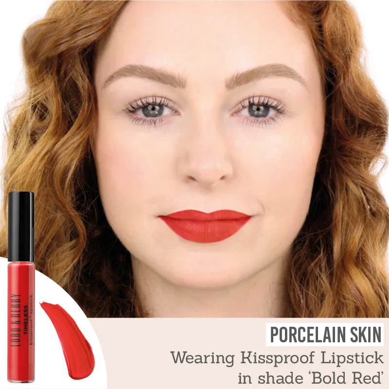 Timeless Kissproof Lipstick in 'Bold Red'