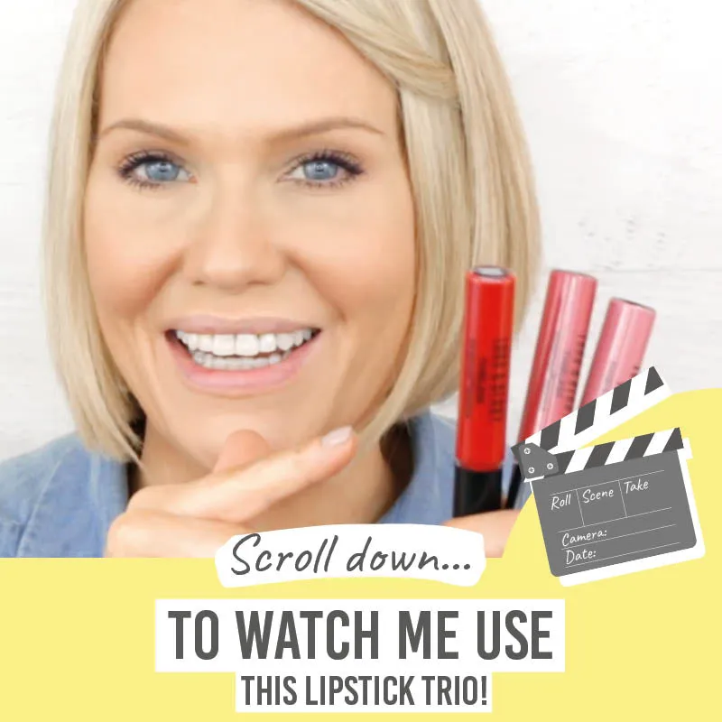 Timeless Kissproof Lipstick Trio