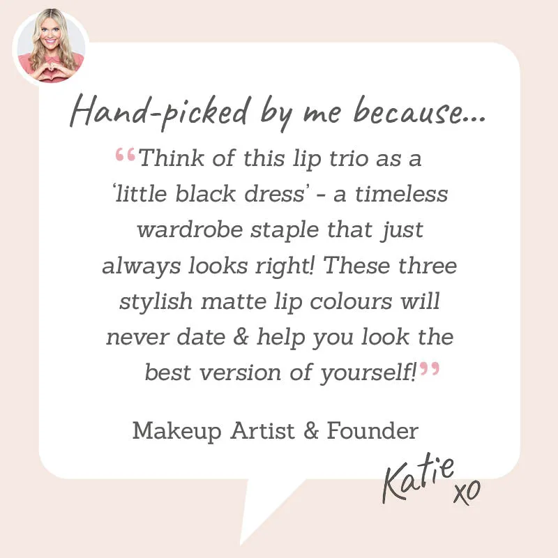 Timeless Kissproof Lipstick Trio