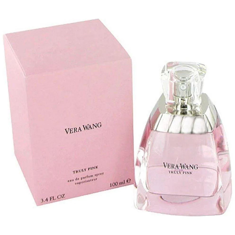 TRULY PINK by VERA WANG Perfume 3.4 oz edp 3.3 New in Box