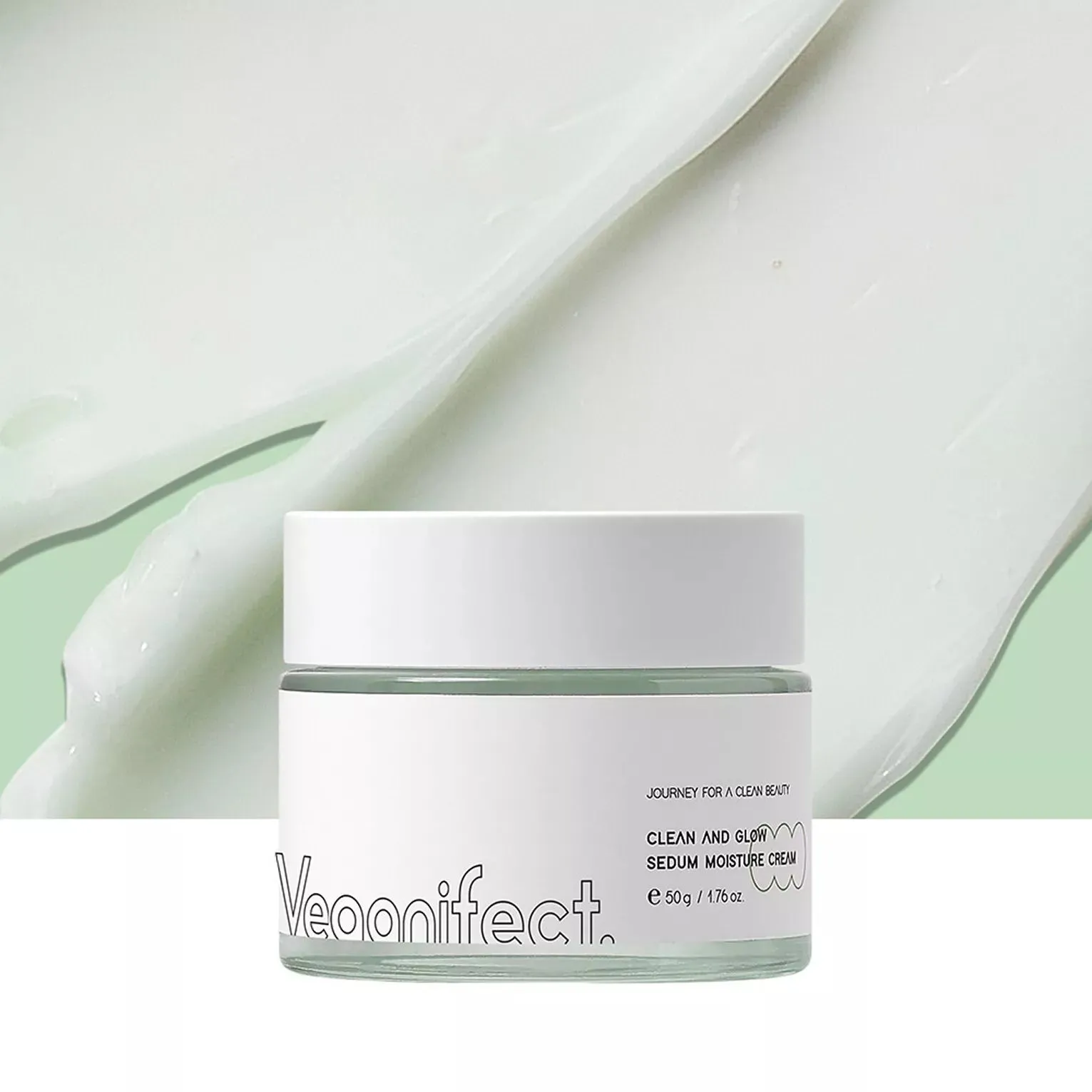 Veganifect Clean And Glow Sedum Moisture Cream