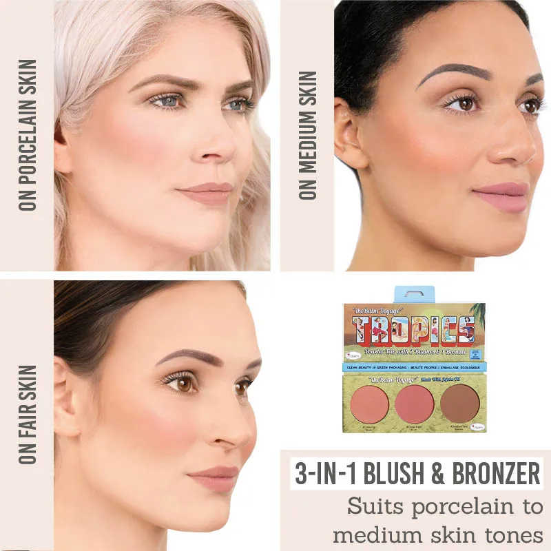 Voyage Tropics Powder Trio