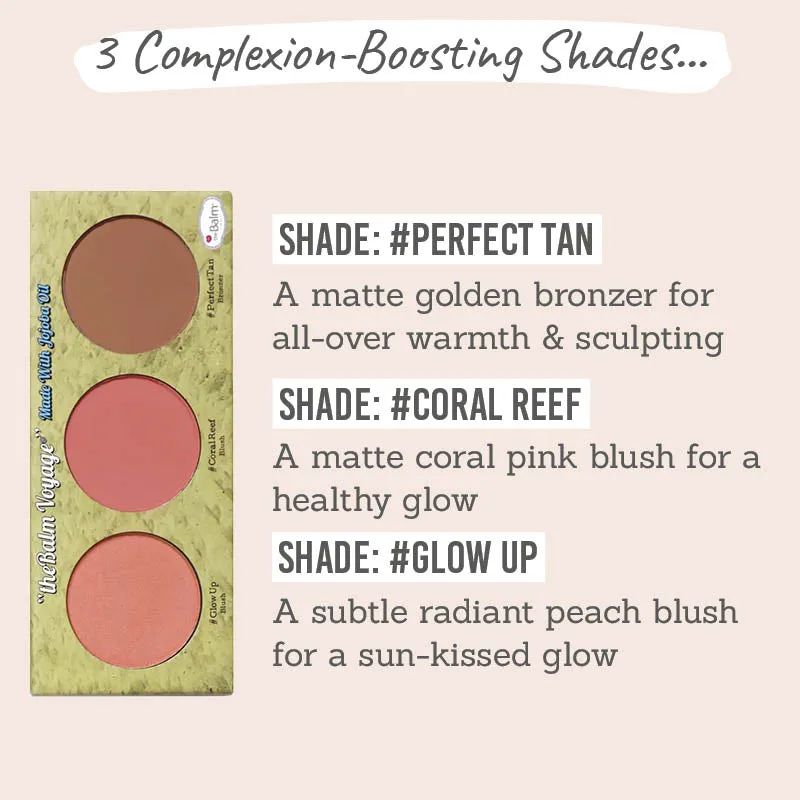 Voyage Tropics Powder Trio